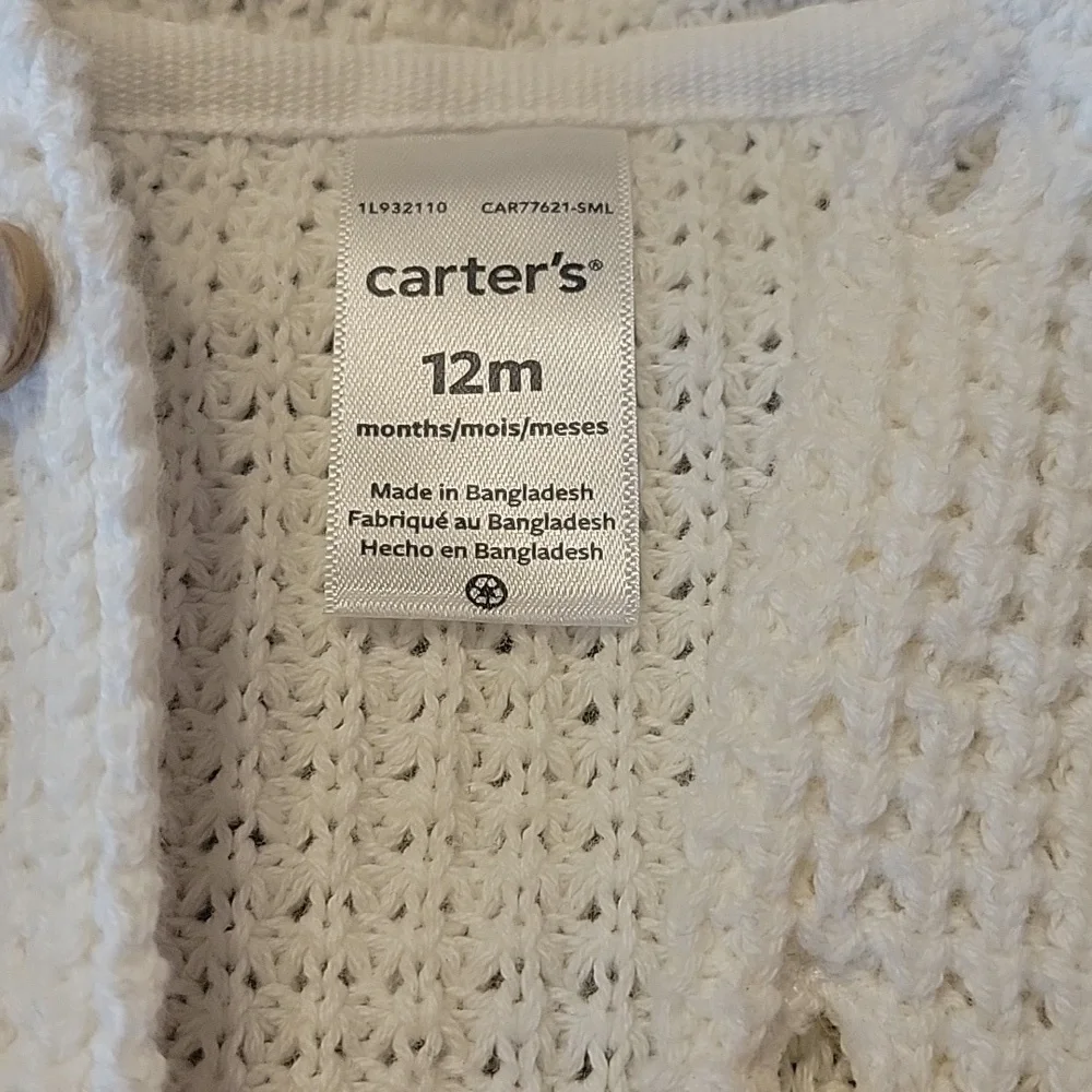Carters knitted hooded